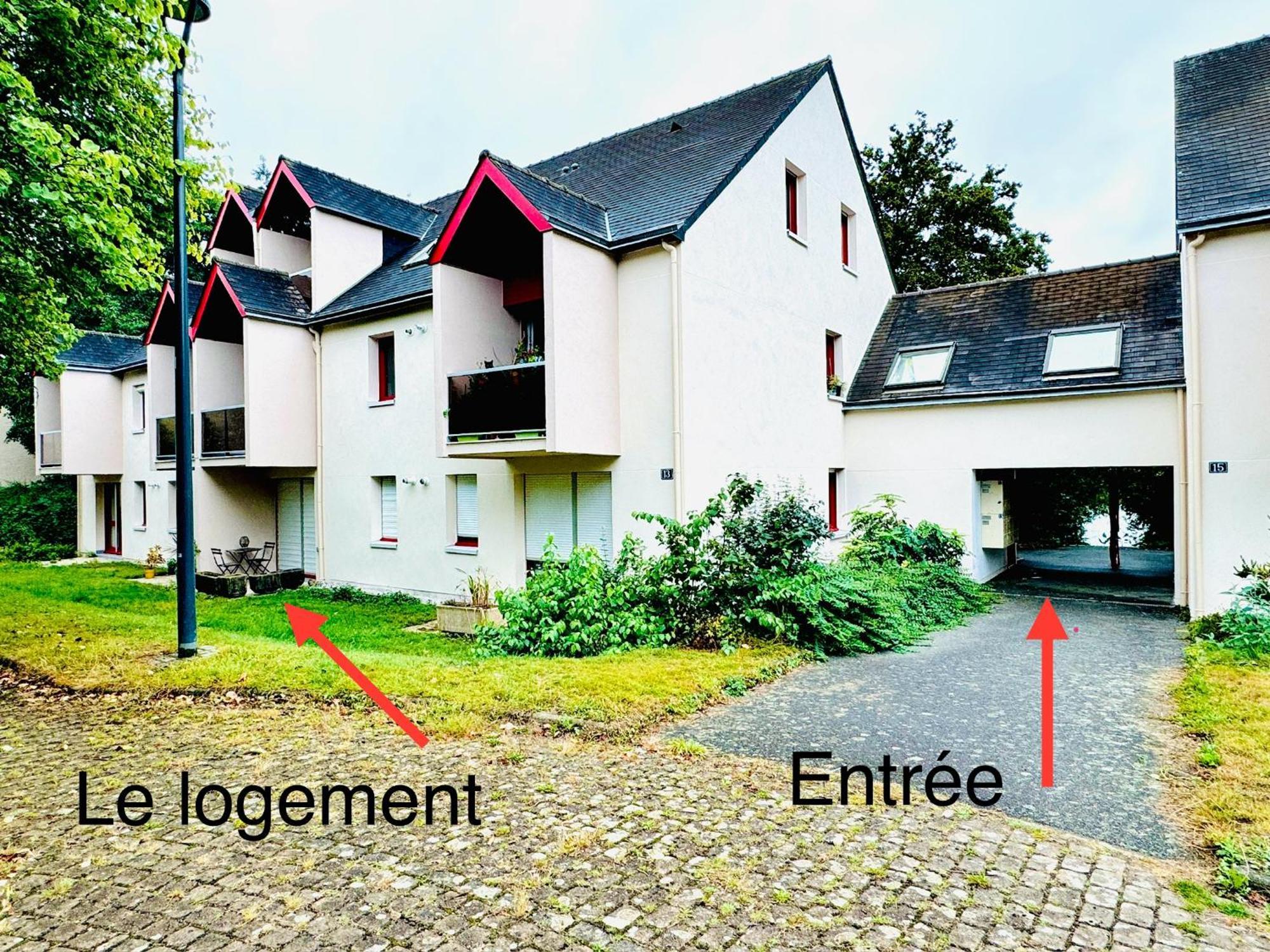 Bel Appartement Proche Parc & Lac Rennes Exterior photo